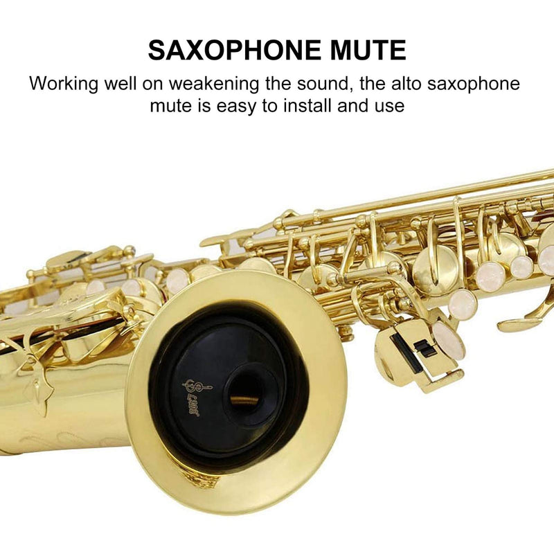 MILISTEN Sax Sound Mute Dampener Aluminum Alloy Noise Remover Music Instrument Part for Sax Tenor Saxophone Accessory