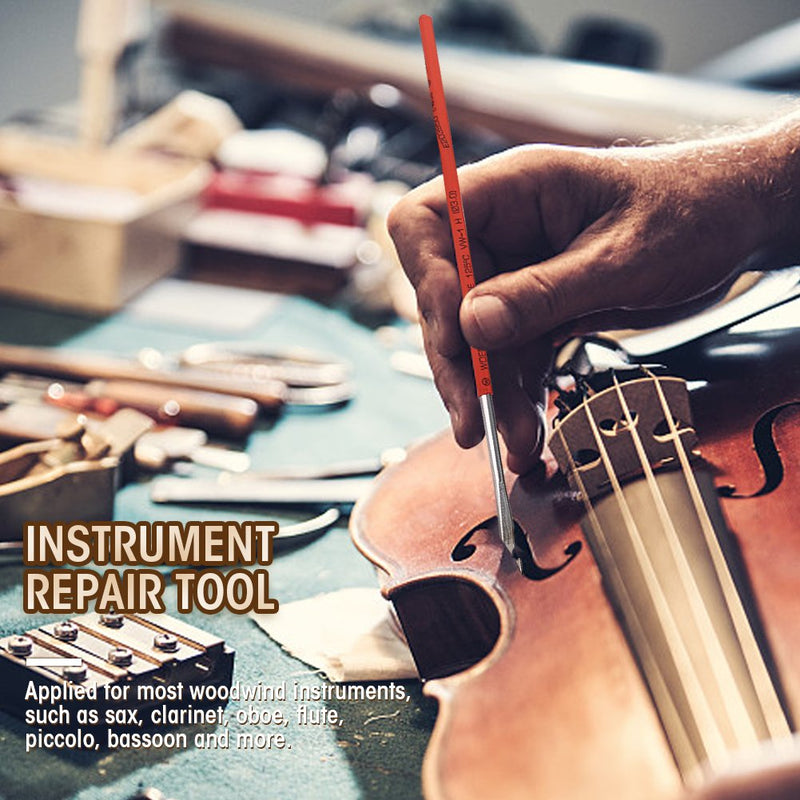 Woodwind Instrument Repair Tool, Steel Spring Hook for Sax, Clarinet, Oboe, Flute