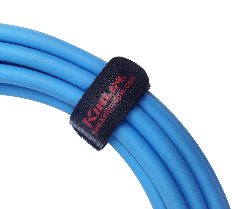 [AUSTRALIA] - KIRLIN Cable BLI-202WFGL-20/BE 20-Feet Straight to Right Angle 1/4-Inch Plug Blueline Instrument Cable with Blue PVC Jacket 20 feet 