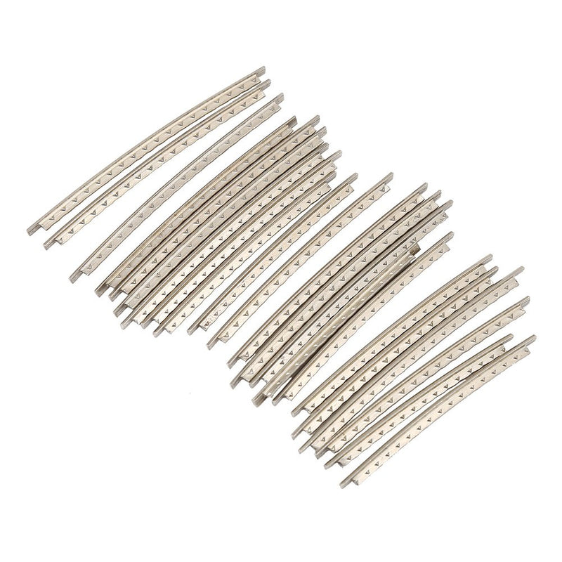 VGEBY1 Electric Guitar Fret Wires, 22Pcs 2.2mm Anti-Crack Cupronickel Guitar Fingerboard Fret Guitar Parts Accessory