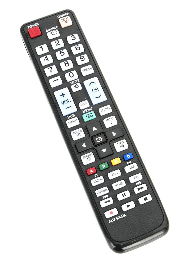 New AA59-00443A Replaced Remote fit for Samsung LED TV 6000 Series 6050 Series UN40D6000 UN46D6000 UN55D6000 UN40D6050 UN32D6300 UN32D6000SF UN40D6000SF UN40D6050TF UN40D6300SF UN46D6000SF UN46D6050