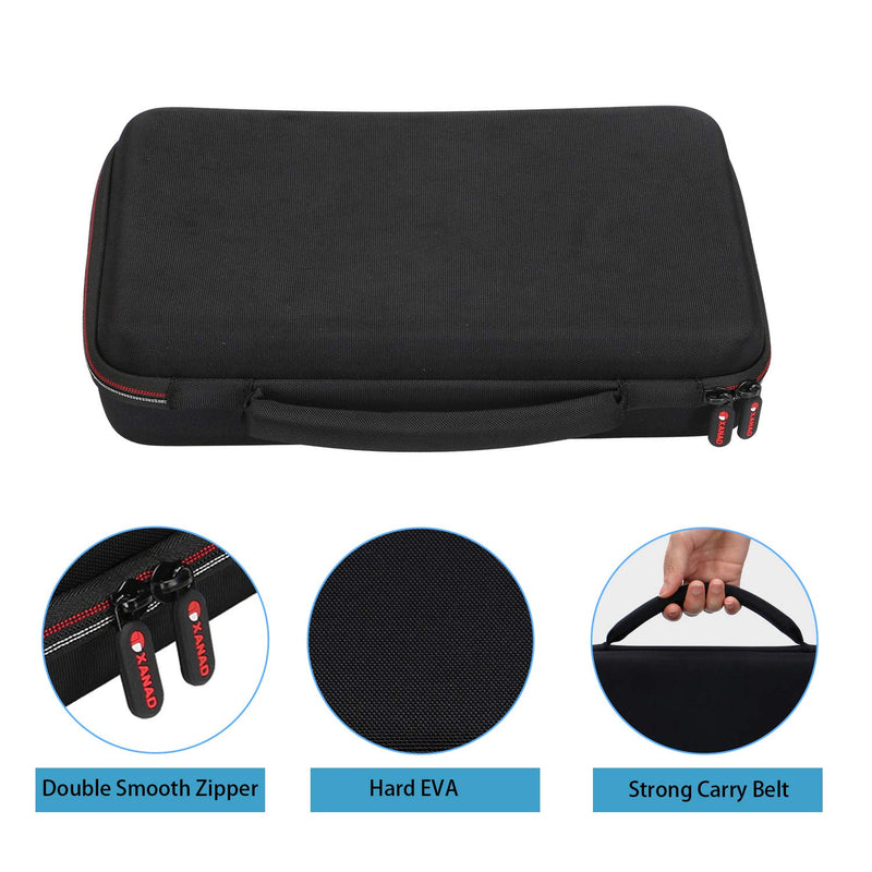 XANAD Hard Protective Case for Akai Professional MPK Mini MKII & MK3 & MPK Mini Play | 25-Key Ultra-Portable USB MIDI Drum Pad & Keyboard Controller