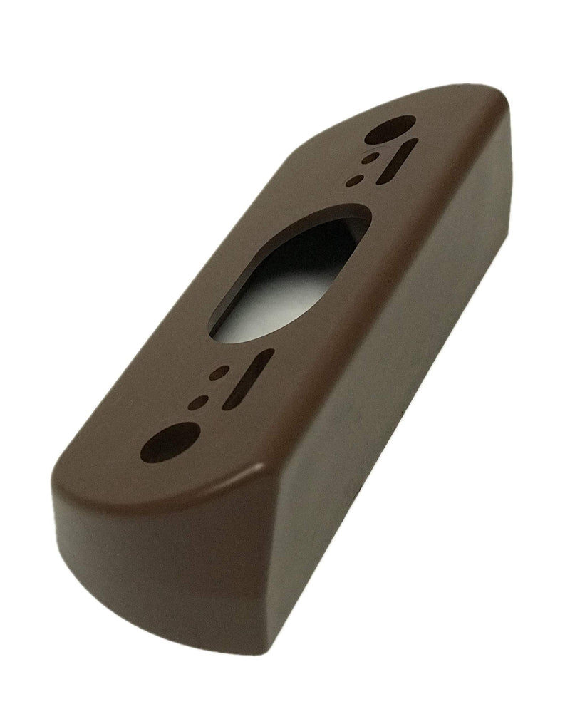 Ade Advanced Optics Wall Plate and 30 Degree Angled Mount Combo for Nest Hello - Coffee