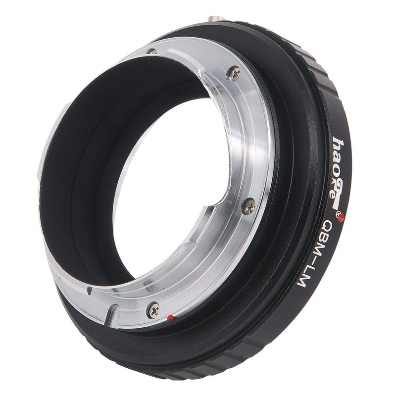 Haoge Lens Adapter for Rollei 35 SL35 QBM Quick Bayonet Mount Lens to Leica M LM Mount Camera Such as M240, M262, M3, M2, M1, M4, M5, M6, MP, M7, M8, M9, M9-P, M Monochrom, M-E, M, M-P, M10, M-A