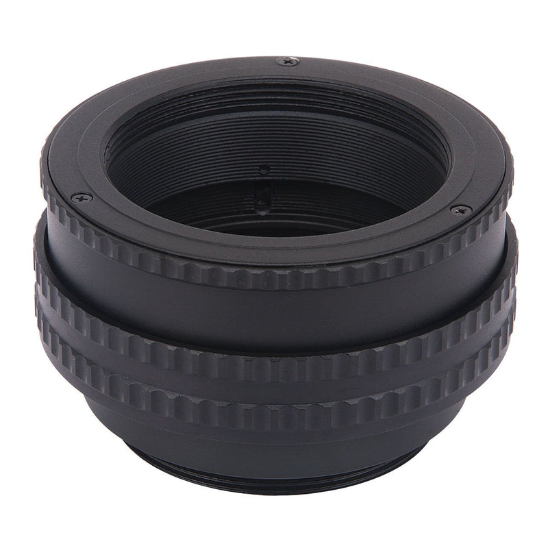 Haoge Macro Focus Lens Mount Adapter Built-in Focusing Helicoid for M42 42mm Screw Mount Lens to M42 42mm Screw Mount Camera 17mm-31mm