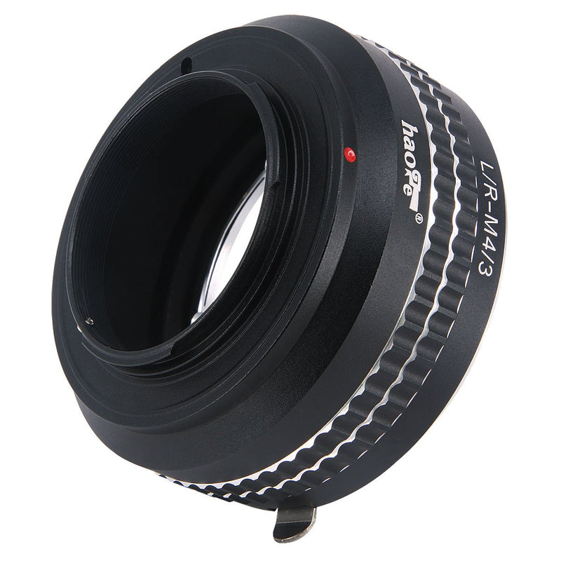 Haoge Manual Lens Mount Adapter for Leica R LR Lens to Olympus and Panasonic Micro Four Thirds MFT M4/3 M43 Mount Camera