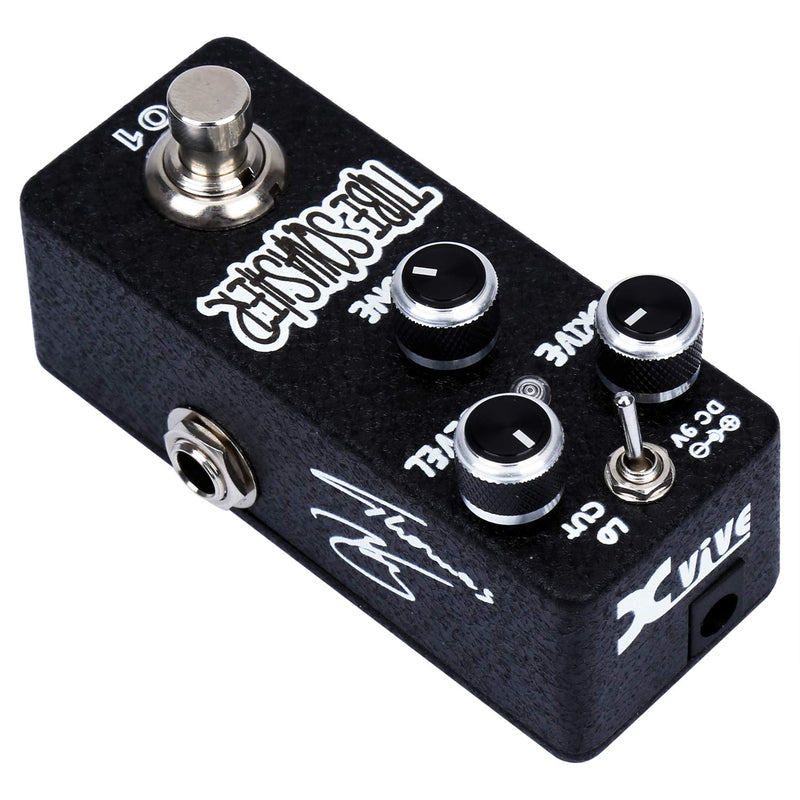 [AUSTRALIA] - Overdrive Guitar Pedals, Effects Pedals Vacuum Tube Squasher Overdrive Full Metal Shell with Drive Level Control True Bypass Mini 