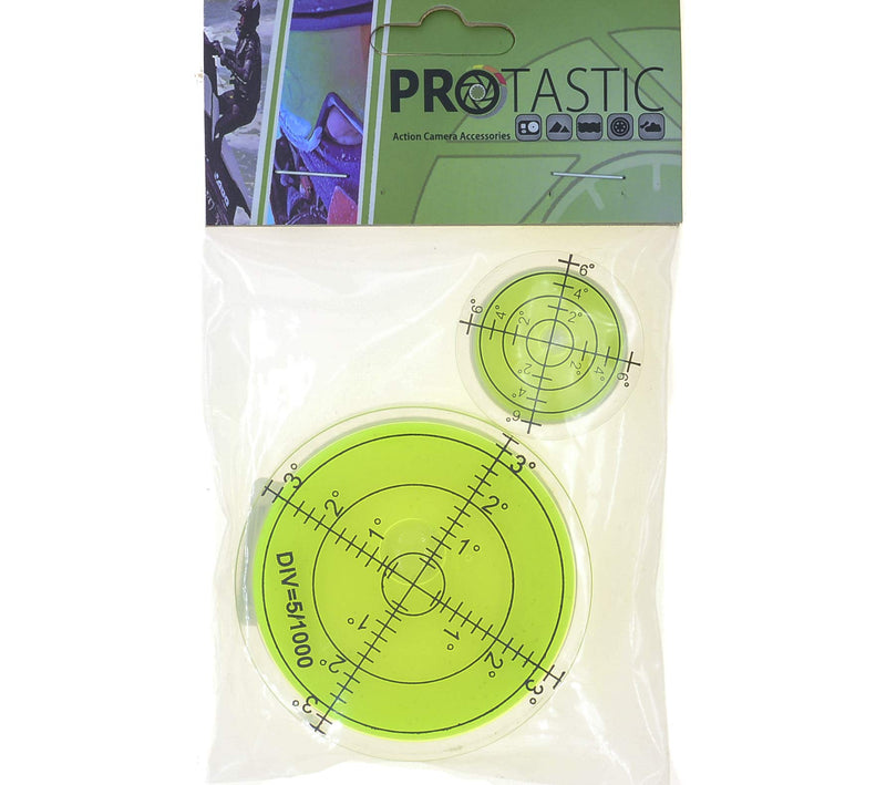 PROtastic Large & Small Spirit Level Bubbles - Easy to See, Great for Panoramic Photography