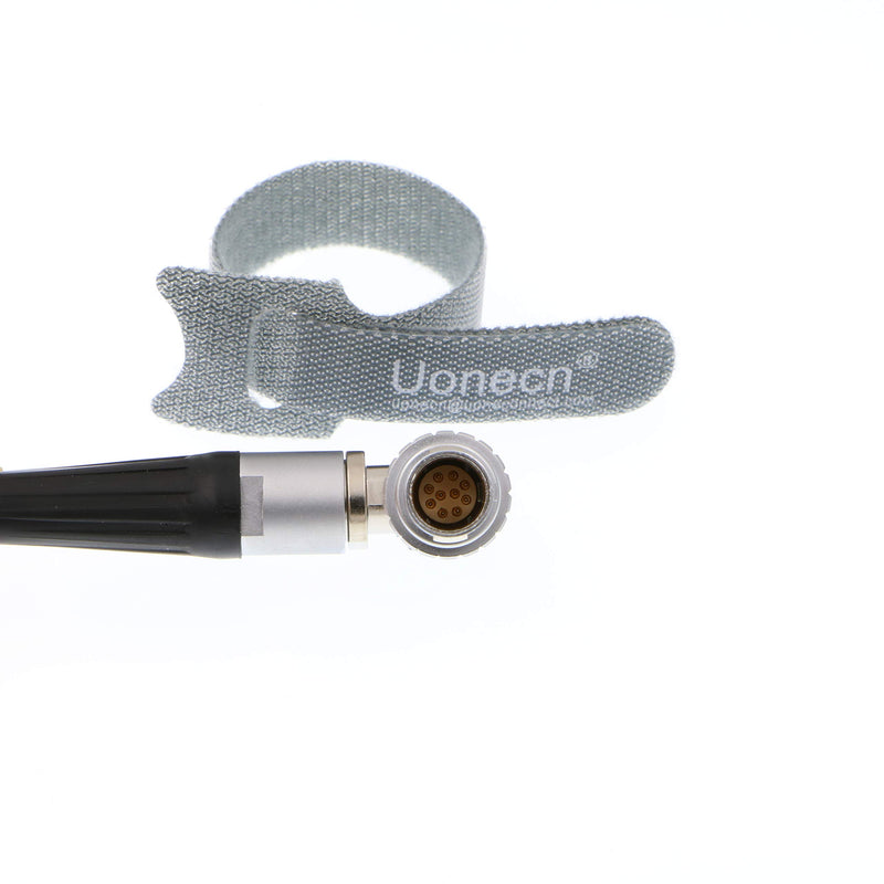 [AUSTRALIA] - Uonecn 10 Pin to Dual XLR 3 Pin Female Plug Breakout Cable for Atomos Audio Splitter Cable for Shogun Monitor Recorder 30cm Right Angle 10 Pin to 2*XLR 