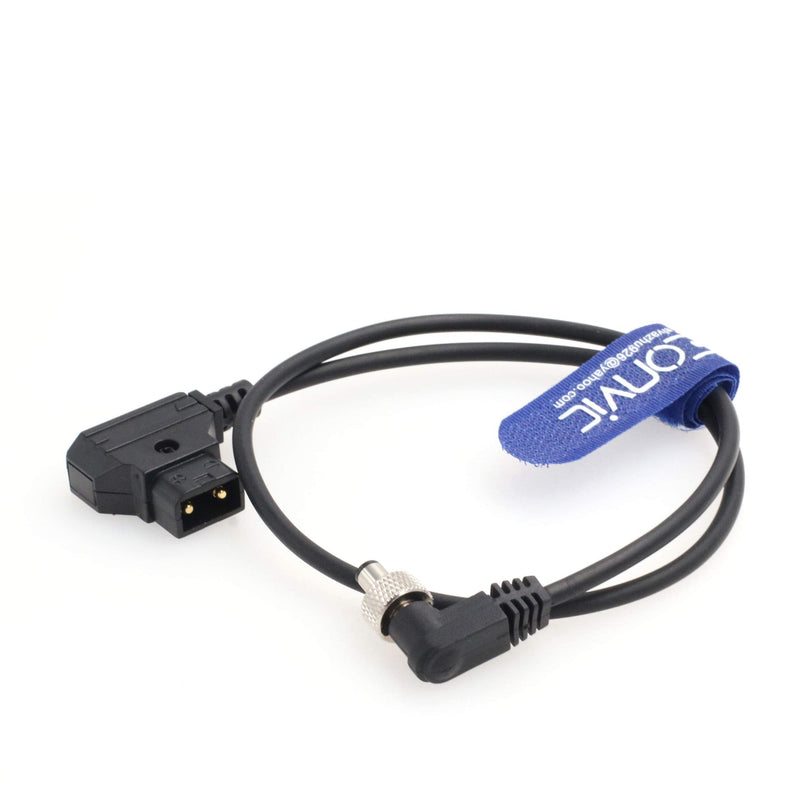 Eonvic Video Devices PIX-E7 PowerTap to Right Angle Locking DC Barrel Connector Cable