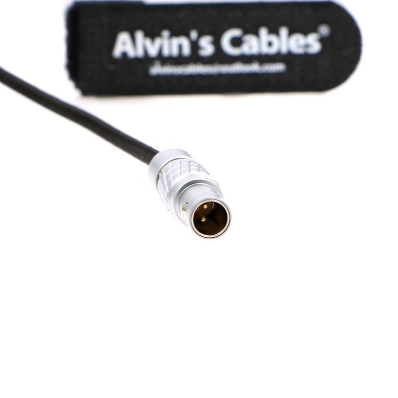[AUSTRALIA] - Alvin's Cables Teradek Bond ARRI Alexa Camera Power Cable 2 Pin Male to 2 Pin Male Right Angle 19.7in 