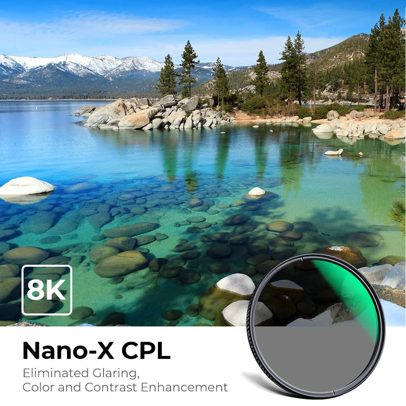86mm Circular Polarizers Filter, K&F Concept 86MM Circular Polarizer Filter HD 28 Layer Super Slim Multi-Coated CPL Lens Filter