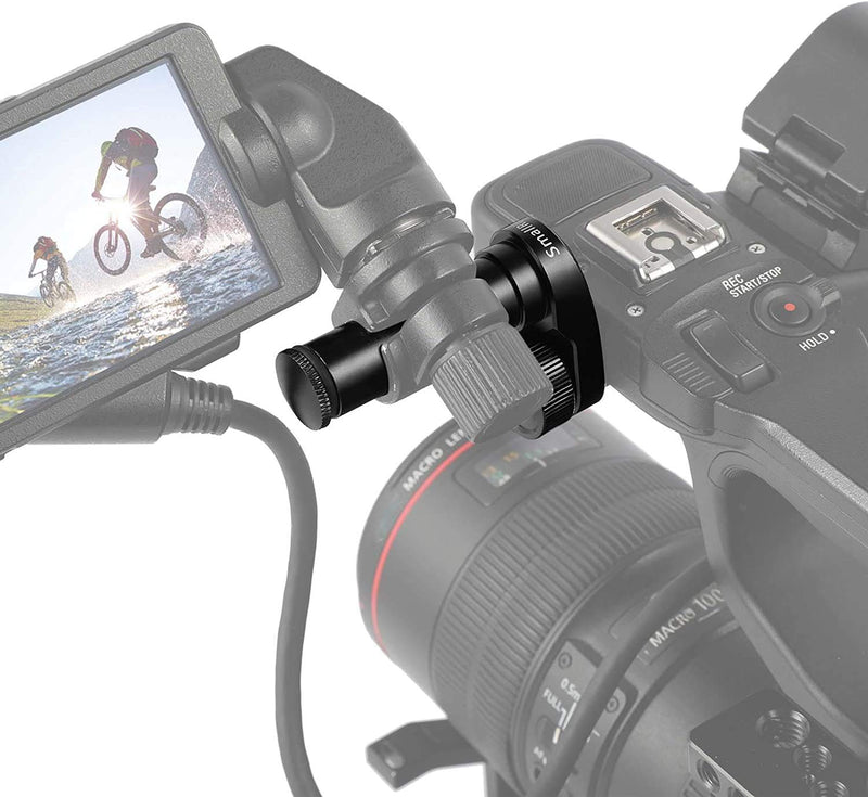 SMALLRIG Camcorder LCD Screen Mounting Clamp Adapter for Sony FS5 & for Sony FX6-1831
