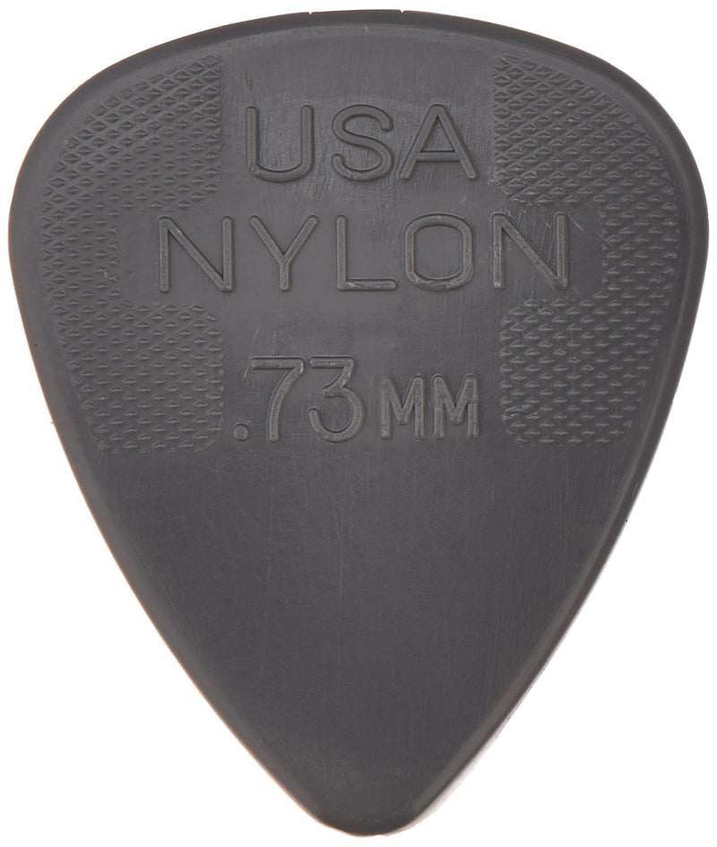 Dunlop 44P.73 Nylon Standard, Medium Gray, .73mm, 12/Player's Pack