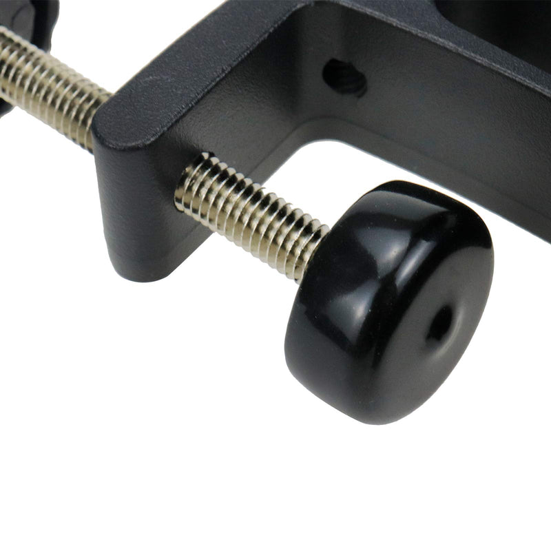 Coshar Clarinet Cork Grinding Tool Desktop Clarinet Holder Stand Repair Tool for Adjusting Clarinet Cork Instrumental Accessaries, Black