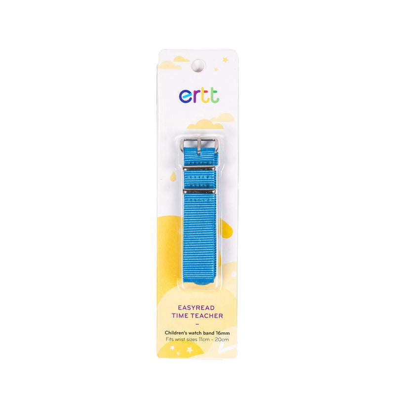 EasyRead Time Teacher 16mm Children's Watch Band, Blue