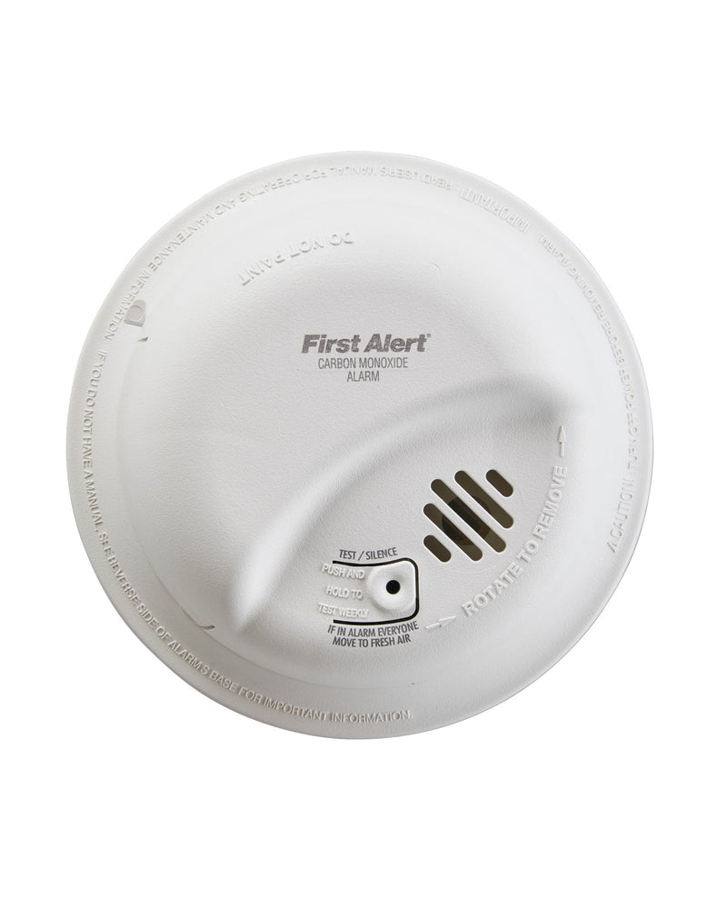 FIRST ALERT BRK CO5120BN Hardwired Carbon Monoxide (CO) Detector with Battery Backup , White 1 pack