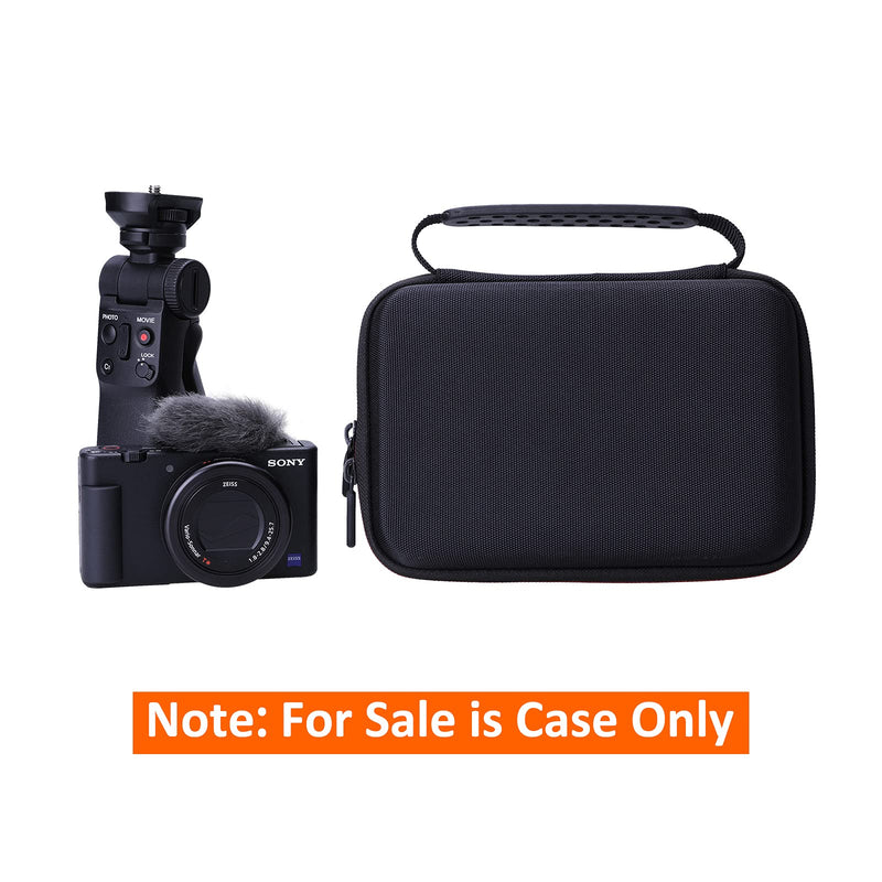 XANAD Hard Case for Sony ZV-1 Camera with Vlogger Accessory Kit Tripod (GP-VPT2 BT) and Microphone - Travel Protective Carrying Storage Bag