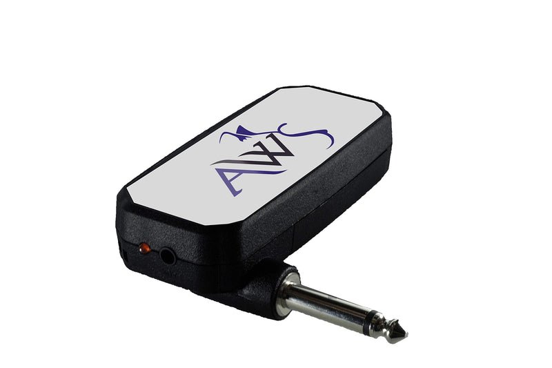 [AUSTRALIA] - Portable Guitar Headphone Amplifier by AlphaWolff Supply - AUX Cable Connection and Volume Control - Easy to Use Acoustic Sound  - Practice and Play Music in Complete Silence 