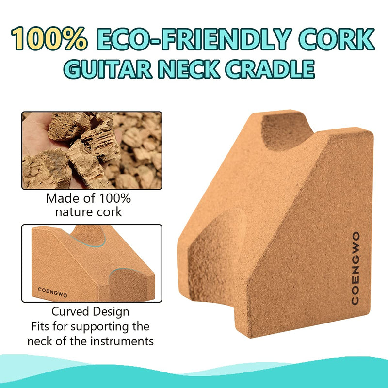 Guitar Neck Rest, Guitar Neck Cradle Support Pillow String Instrument Luthier Tool for Guitar Workstation, Ukuleles, Violins, Banjos, Mandolins Standard