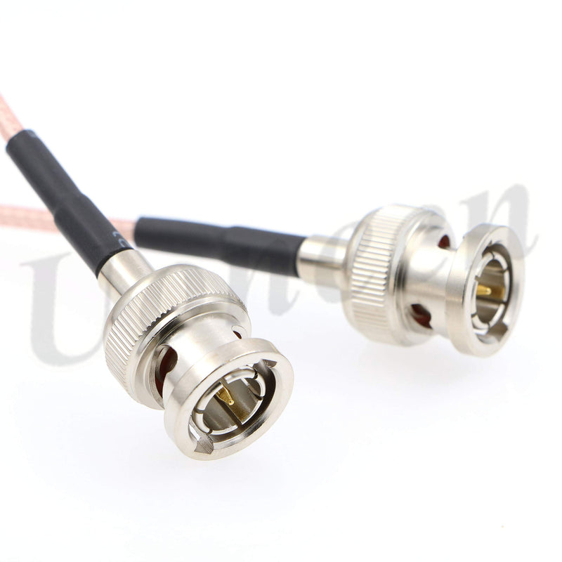 [AUSTRALIA] - Uonecn MegaFlex HD-SDI Cable RG179 BNC Male to BNC 75ohm for Blackmagic HyperDeck Shuttle and BMCC BMPC Hyperdeck Cameras 1M 