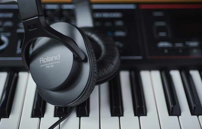 Roland Rh-5 Headphones for Everyday Music Making And Audio Playback Electronic Instrument Headphones