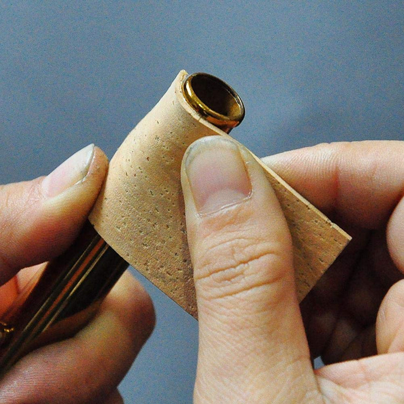 [AUSTRALIA] - Neck Cork, RiToEasysports C202 10Pcs Sax Neck Cork Saxophone Cork Treble/Alto/Euphonium Universal Sheet Woodwinds Repair Accessories 
