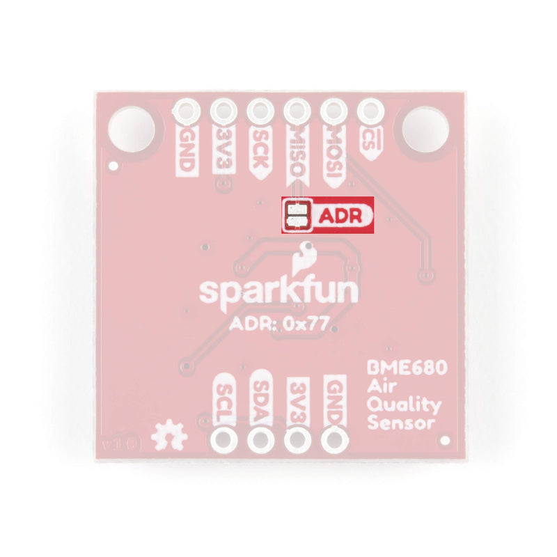 SparkFun Environmental Sensor Breakout - BME680 (Qwiic) - Combine Gas sensor Temperature Humidity & Barometric pressure sensing for complete environmental sensor 1 inch x 1 inch footprint No soldering