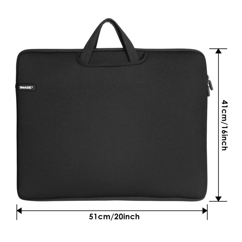 Protective Case for A3 Light Box, Image Carrying Bag Travel Storage Case Pouch Cover with Pockets, for AGPTEK HSK HUION Marry Acting SanerDirect LED Light Pad A3 and Most Tracing Light Table