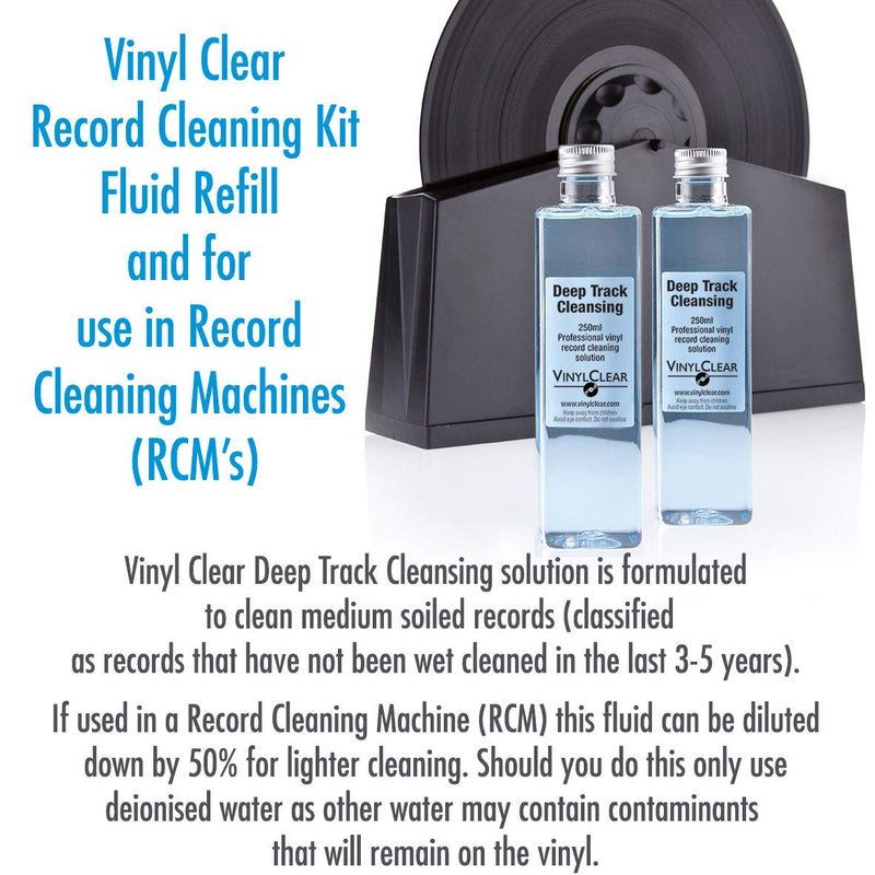 Vinyl Record & LP Professional Antistatic Cleaner Cleaning Solution Fluid (500ml)