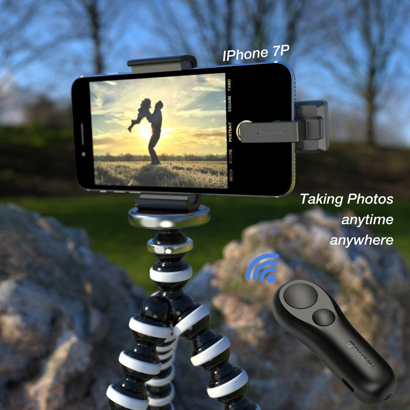 SYUKUYU RF Remote Control Page Turner for Kindle Reading Ipad Surface Comics, iPhone Android Tablets Reading Novels Taking Photos