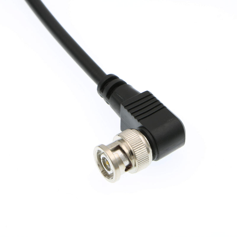 Alvin's Cables HD SDI Coiled Cable Right Angle BNC to Right Angle BNC Right to Right Coiled Cable