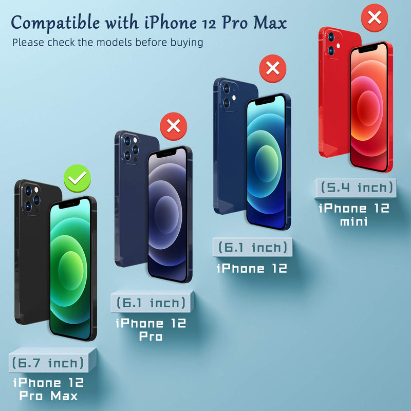 [2+2 Pack] UniqueMe Compatible with iPhone 12 Pro Max 6.7-inch Privacy Screen Protector Tempered Glass and Camera lens Protector, Anti Spy [Easy Installation Frame] [Precise Cutout] Bubble Free