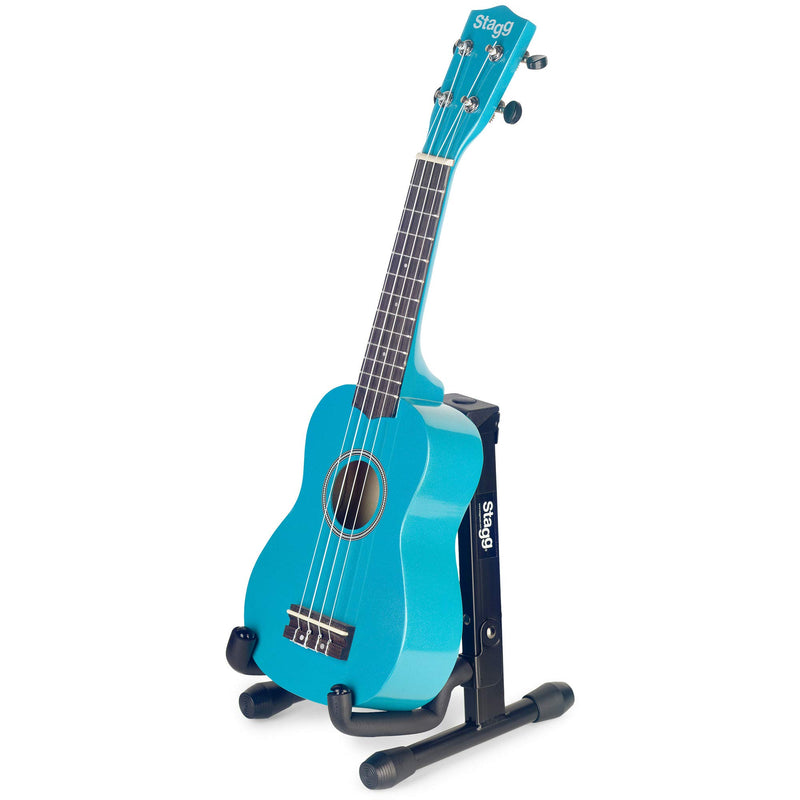 Stagg SUVM-A100BK Foldable"A" Stand for Ukuleles, Mandolins and Violins Original Version
