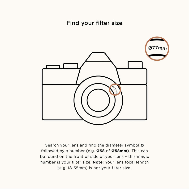 [AUSTRALIA] - Urth x Gobe 58mm Circular Polarizing (CPL) Lens Filter (Plus+) 