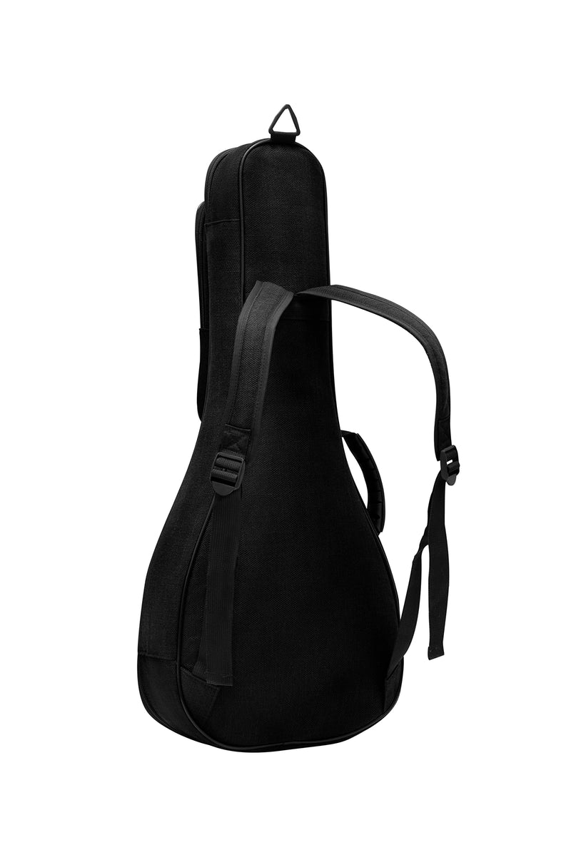 Deviser Mandolin case Packpack 0.5 Inch Thick Padding ABS Handles Mandolin bag 28 Inch mandolin gig bag with picks Black (Black)
