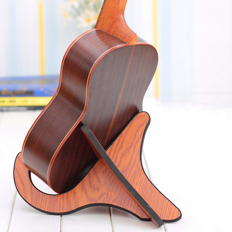 Ukulele Stand Instrument Stand Folding Portable Stand for Mandolins and Violins .(Wood Ukulele Stand)