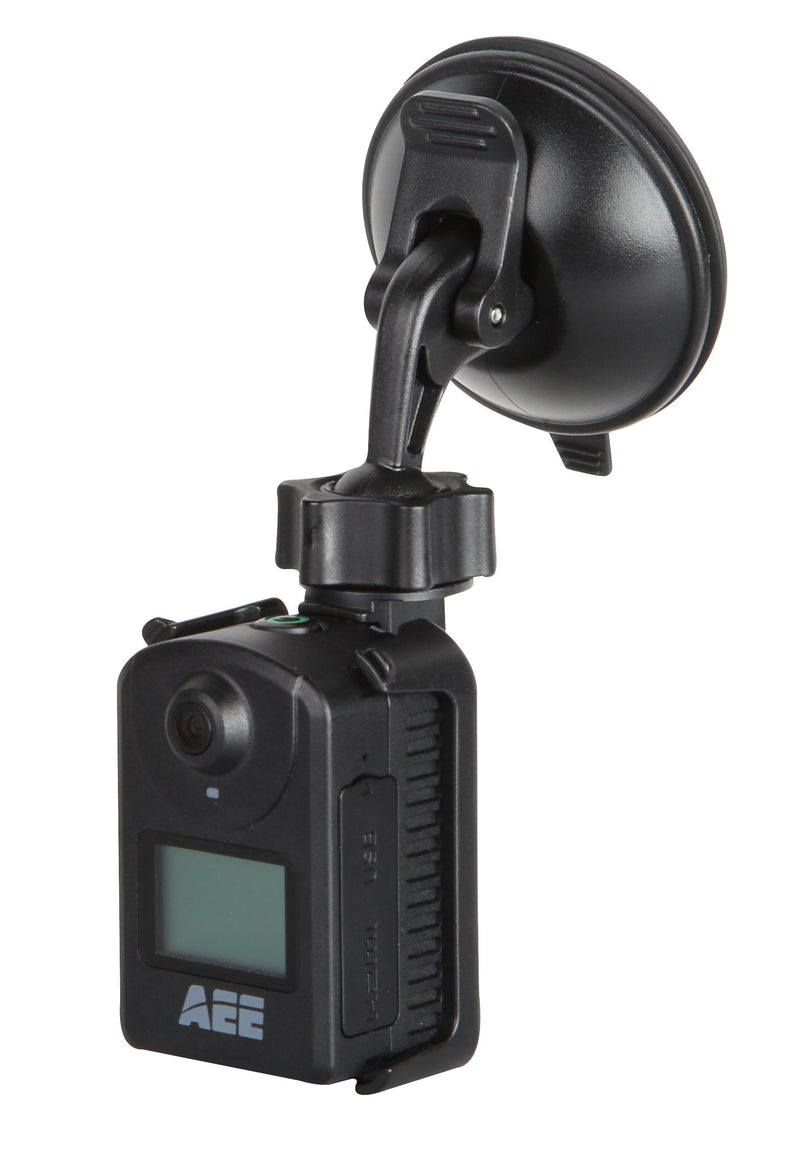 AEE Technology CM02 Suction Cup Joint Mount with Open Frame Camera Holder for AEE MD10 Action Camera (Black)