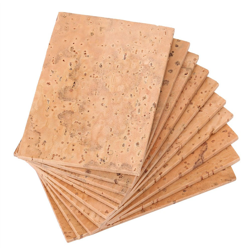 [AUSTRALIA] - Alto Sax Neck Cork,10 Pcs Universal Sax Saxophone Neck Joint Cork Sheet for Alto/Soprano/Tenor 