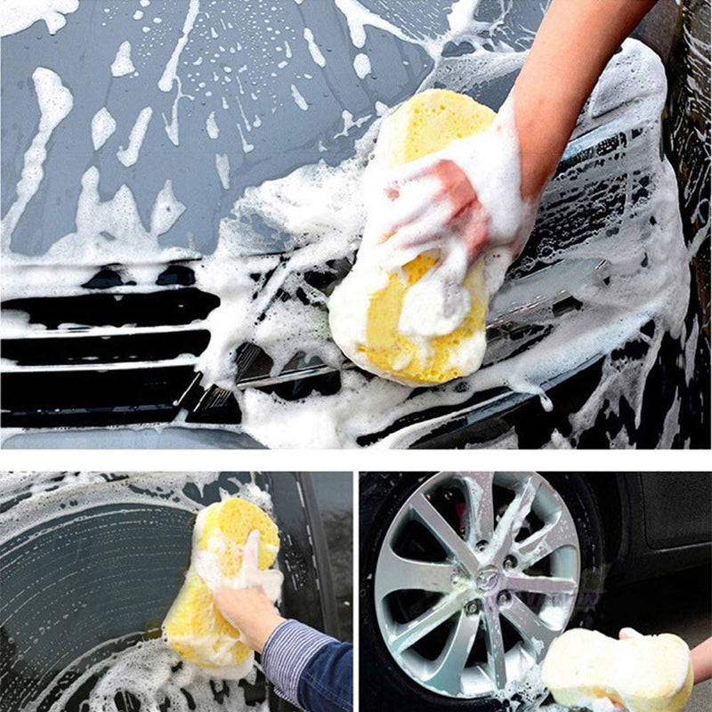 10pcs Car Wash Sponges Kitchen Cleaning Sponges Scrubber