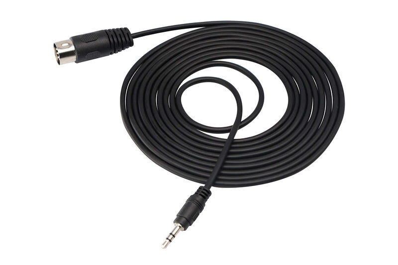 zdyCGTime 3.5mm to Midi Extension Cable,MIDI DIN 7 Pin to 3.5mm(1/8in) Male Audio Cable,Compatible with iPad/iPhon/MP3/PC/TV/Android to Bang & Olufsen B&O,Naim,Quad.Stereo Systems(3 M/9.8ft) 3m
