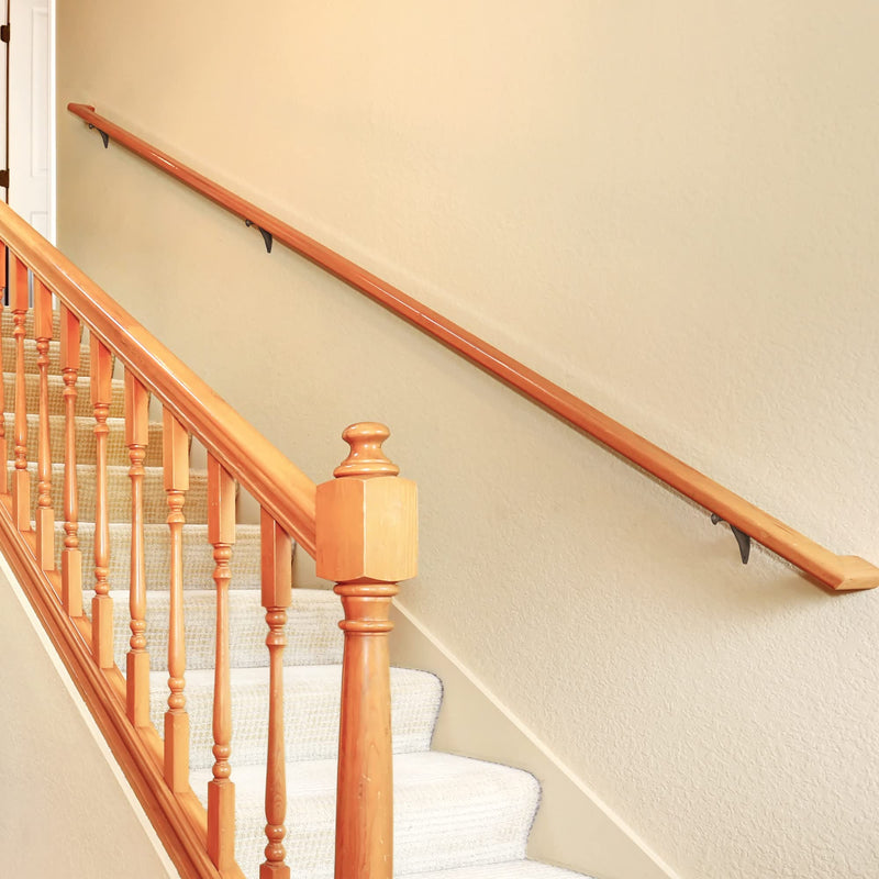 Design House 182014 Standard Handrail Bracket, 5-Pack, Steel and Zinc Construction, Oil Rubbed Bronze Oil-Rubbed Bronze
