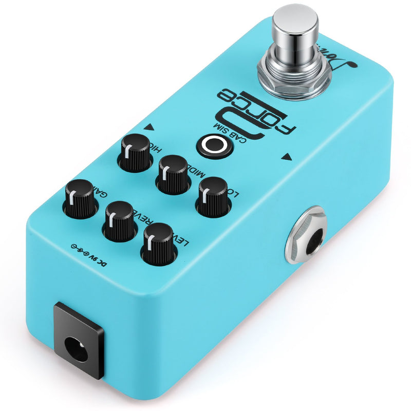 [AUSTRALIA] - Donner Force 2 Mini Electric Guitar Preamp Effect Pedal 