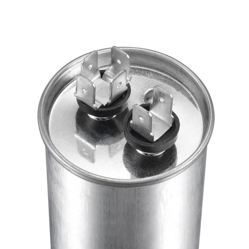 uxcell Run Capacitor Round CBB65 15uF 15mfd 450V AC 40/85/21 Aluminum Case with Terminal for Air Conditioner Compressor Motor Heat Pump Condenser 2Pcs