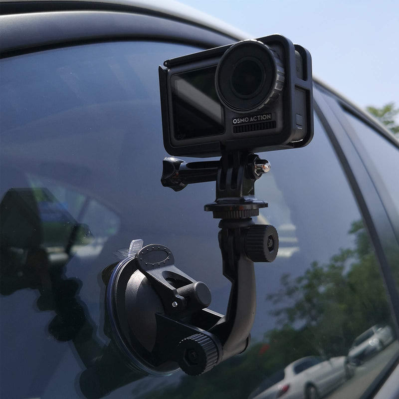 STARTRC Pocket 2 Suction Cup Mount,Full 360 Rotation Car Mount for DJI Pocket 2/Osmo Pocket/Osmo Action 2 Camera Accessories