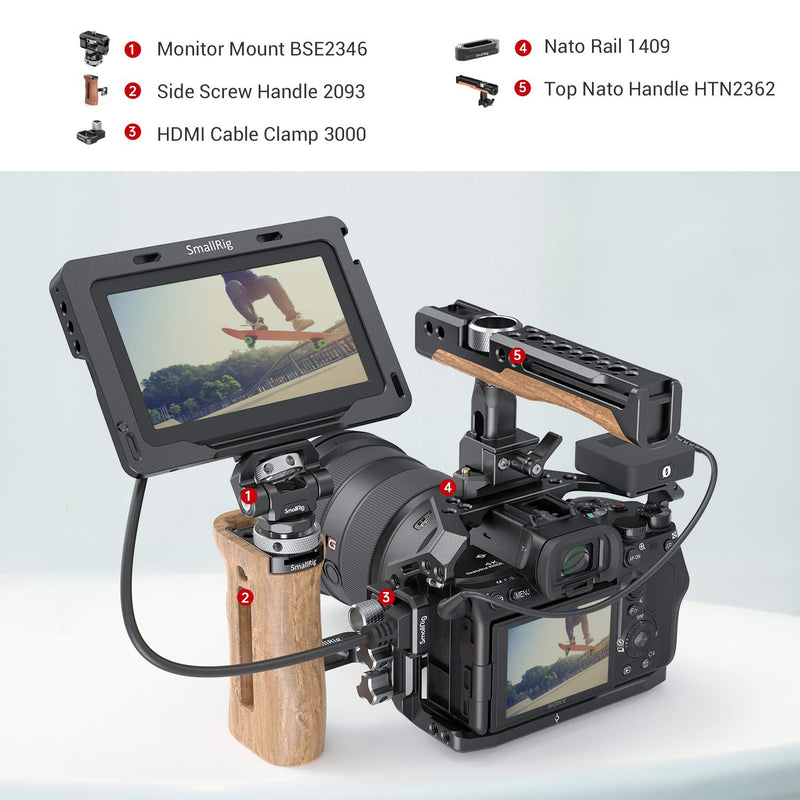 SMALLRIG Camera Cage Only for Sony Alpha 7S III / A7S III / A7SIII / A7S3 - 2999