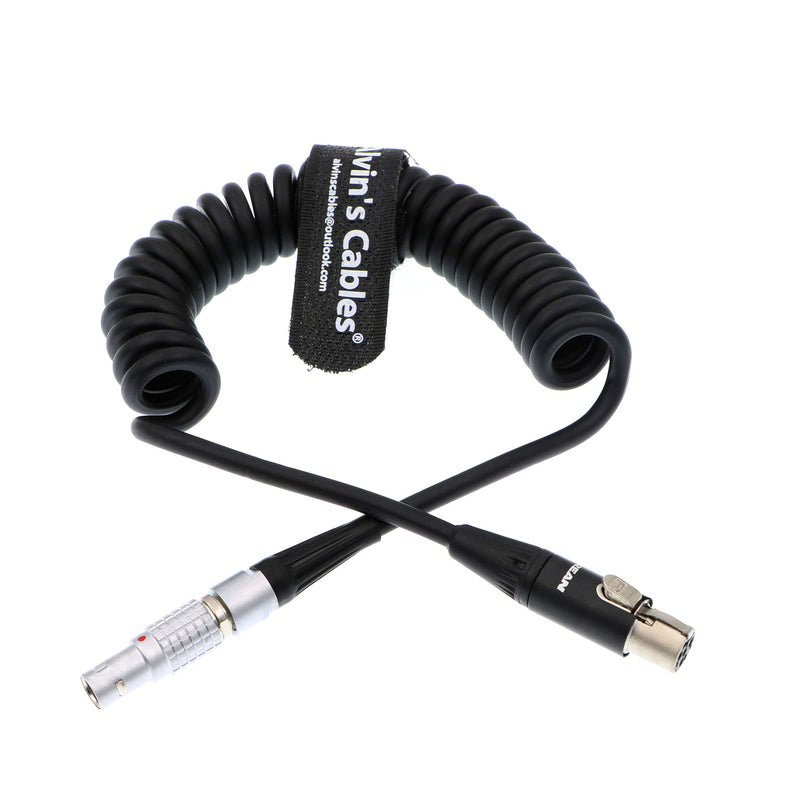 Alvin's Cables ARRI RED Camera 12V Monitor Power Cable for TV Logic Monitor 2 Pin Male to Mini XLR 4 Pin Female