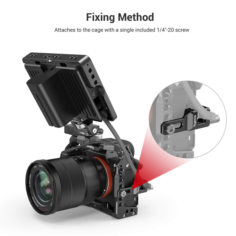 SMALLRIG HDMI Cable Clamp for Sony A7 III / A7R III / A7R IV Camera Cage - 3104
