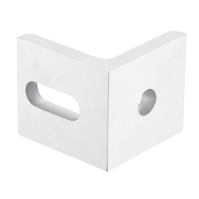 uxcell Inside Corner Brace Angle Bracket Fastener L Shape 40mmx40mmx36mm with Screws and Nuts for 4040 Series Aluminum Extrusion Profile 4pcs