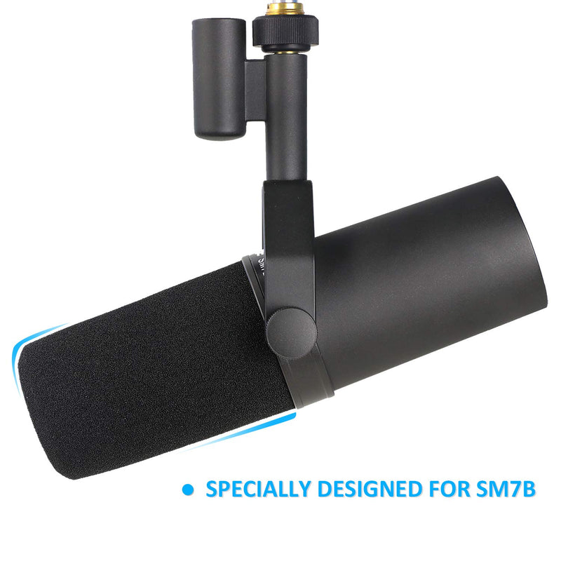 SM7B Pop Filter Foam Cover - Microphone Windscreen Wind Cover Customized for Shure SM7B Mic to Blocks Out Plosives by YOUSHARES